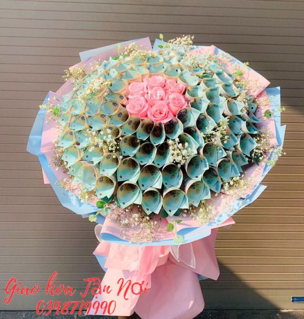 “Tặng hoa bằng tiền có bị phạt không” liên quan đến hành vi lưu hành tiền mặt của người sử dụng