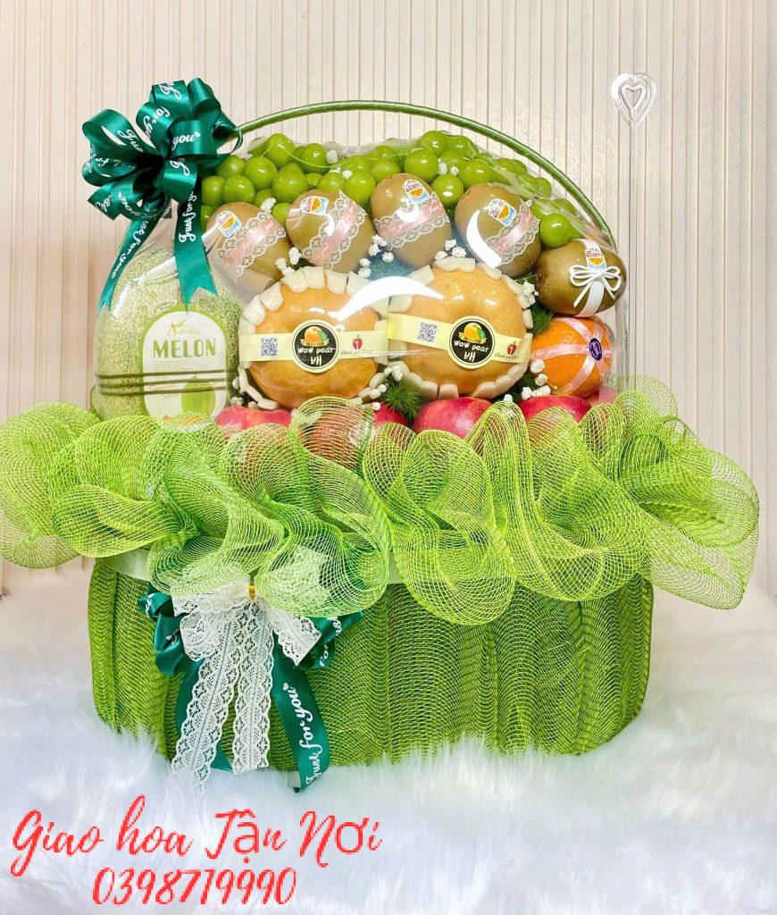 Giỏ trái cây biếu tặng – Sang trọng, tinh tế, phù hợp mọi dịp