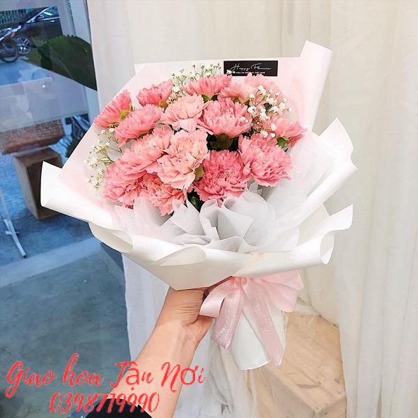 Hoa cẩm chướng tặng 20/10 phù hợp cho từng đối tượng