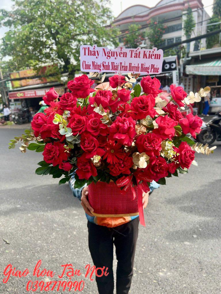 Hoa sinh nhật tặng sếp, đồng nghiệp