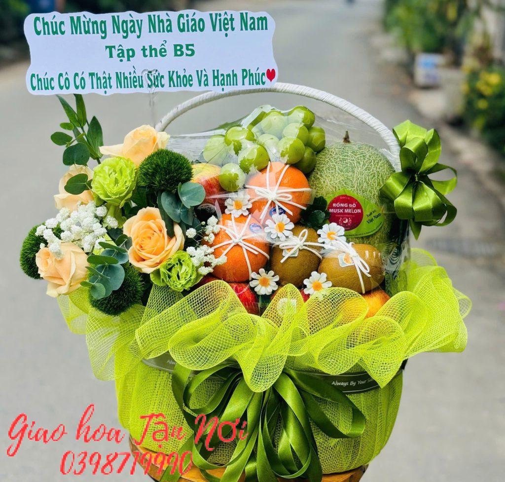 Giỏ trái cây biếu tặng