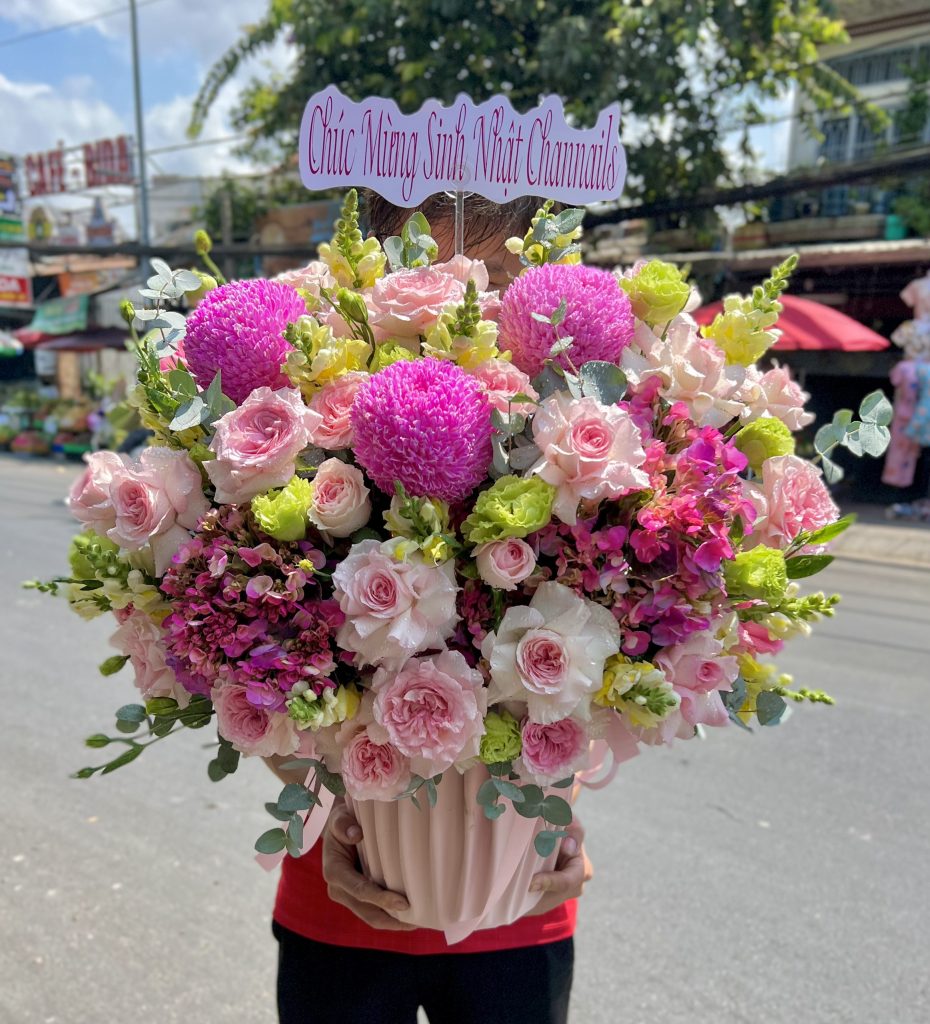 tiệm hoa gò vấp hoàng trần dịch vụ giao hoa tận nơi